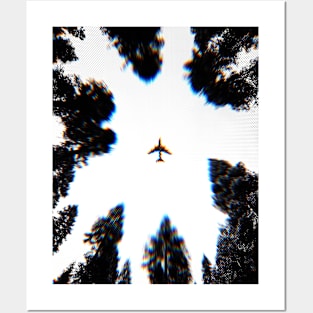 Plane Flying High Posters and Art